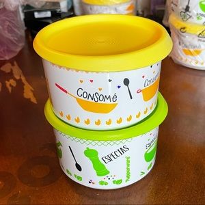 Tupperware One Touch Canister Set